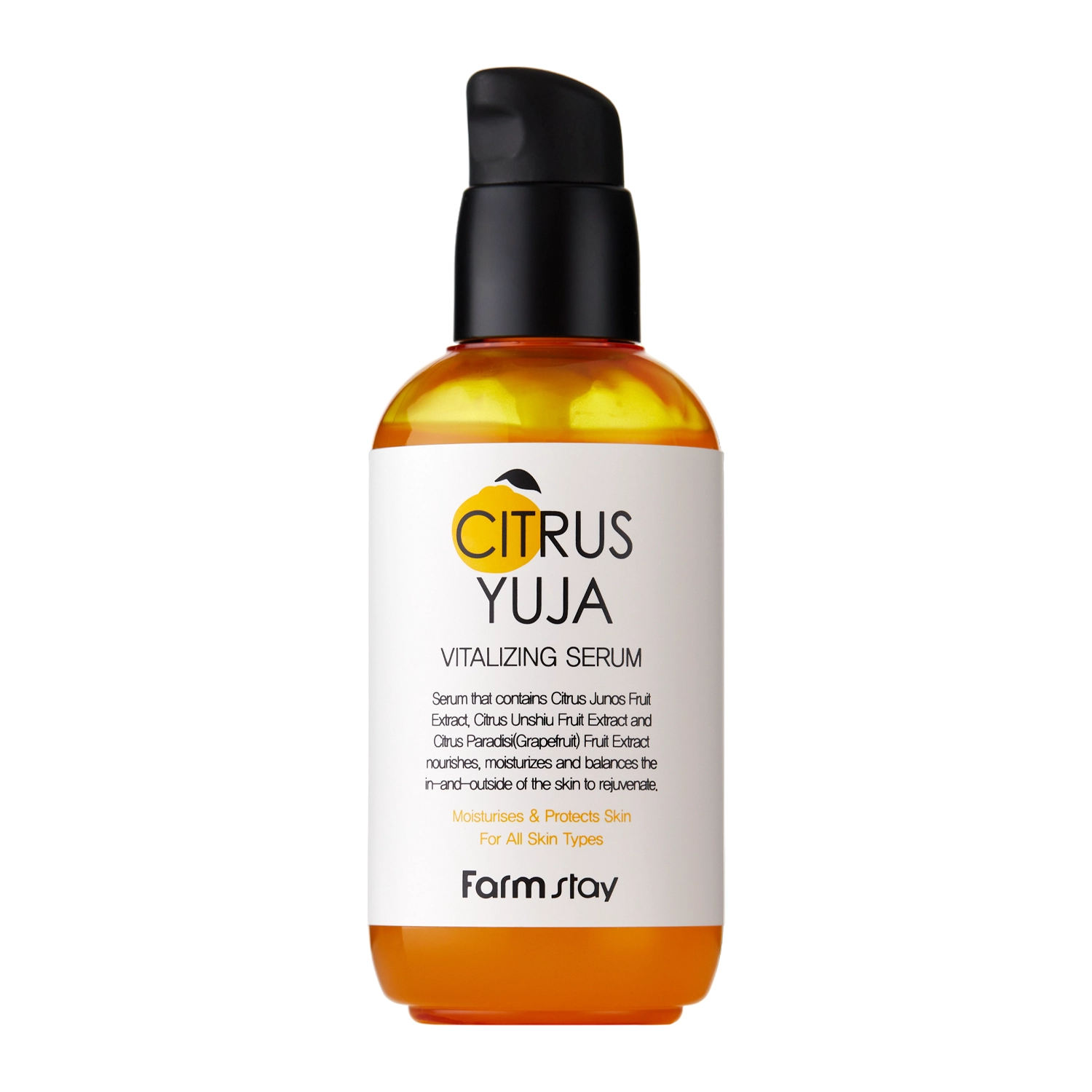 Farmstay - Citrus Yuja Vitalizing Serum - Revitalizačné sérum s extraktom z Yuzu - 100 ml