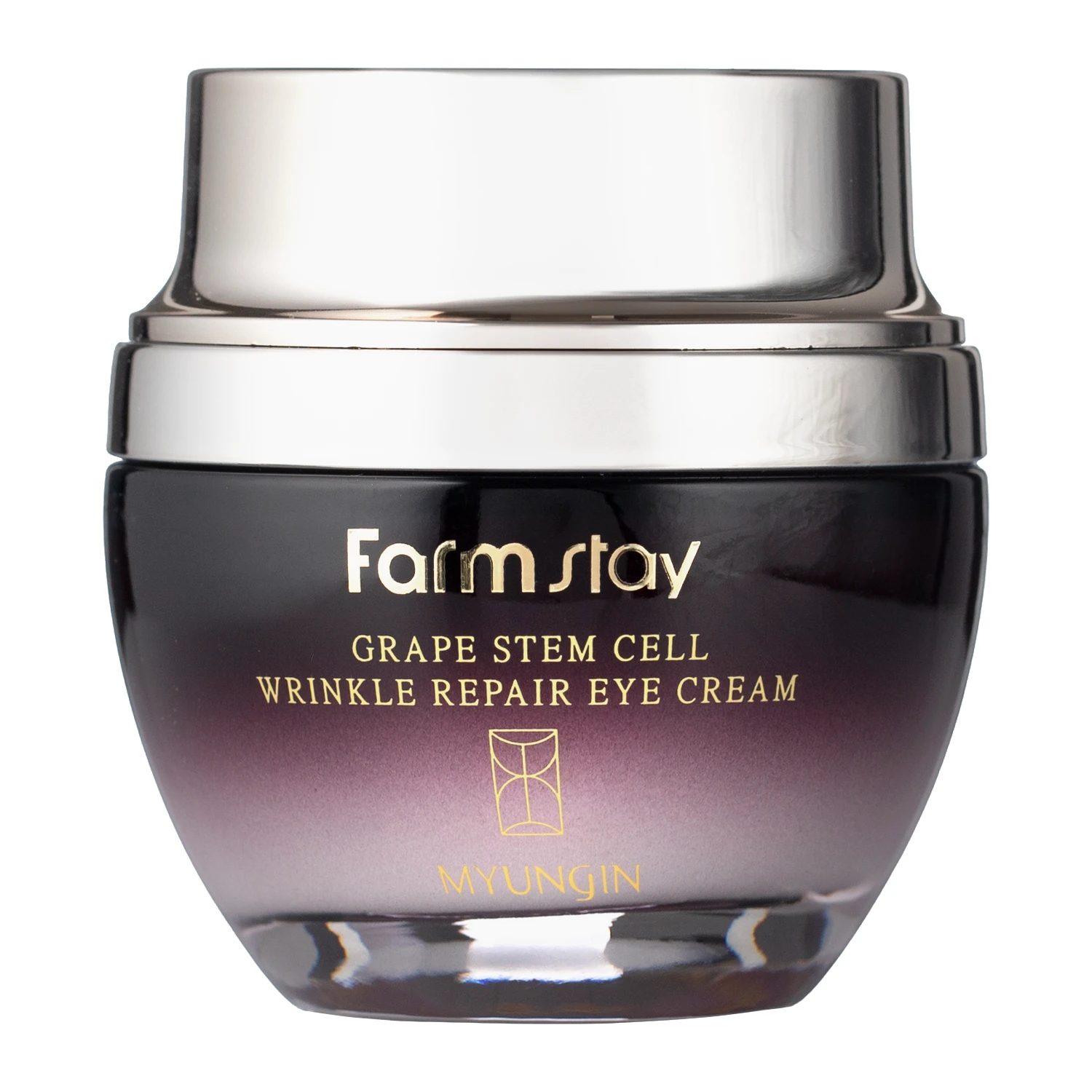 Farmstay - Grape Stem Cell Wrinkle Repair Eye Cream - Očný krém proti vráskam s hroznovým extraktom - 50 ml