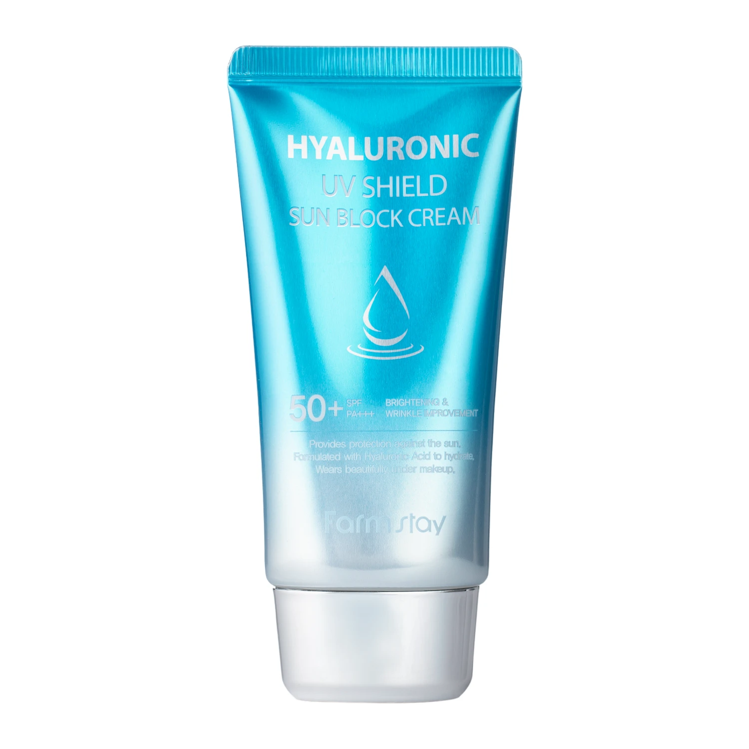 Farmstay - Hyaluronic UV Shield Sun Block Cream - Ochranný a hydratačný pleťový krém SPF 50+ s kyselinou hyalurónovou - 70g