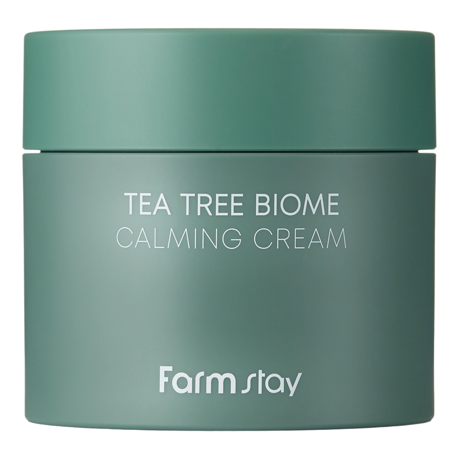 Farmstay - Tea Tree Biome Calming Cream - Upokojujúci krém na tvár s extraktom z čajovníka - 80 ml