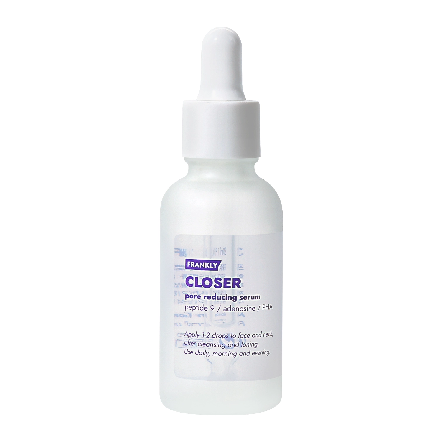 Frankly - Closer Pore Reducing Serum - Peptidové sérum redukujúce viditeľnosť pórov - 30 ml