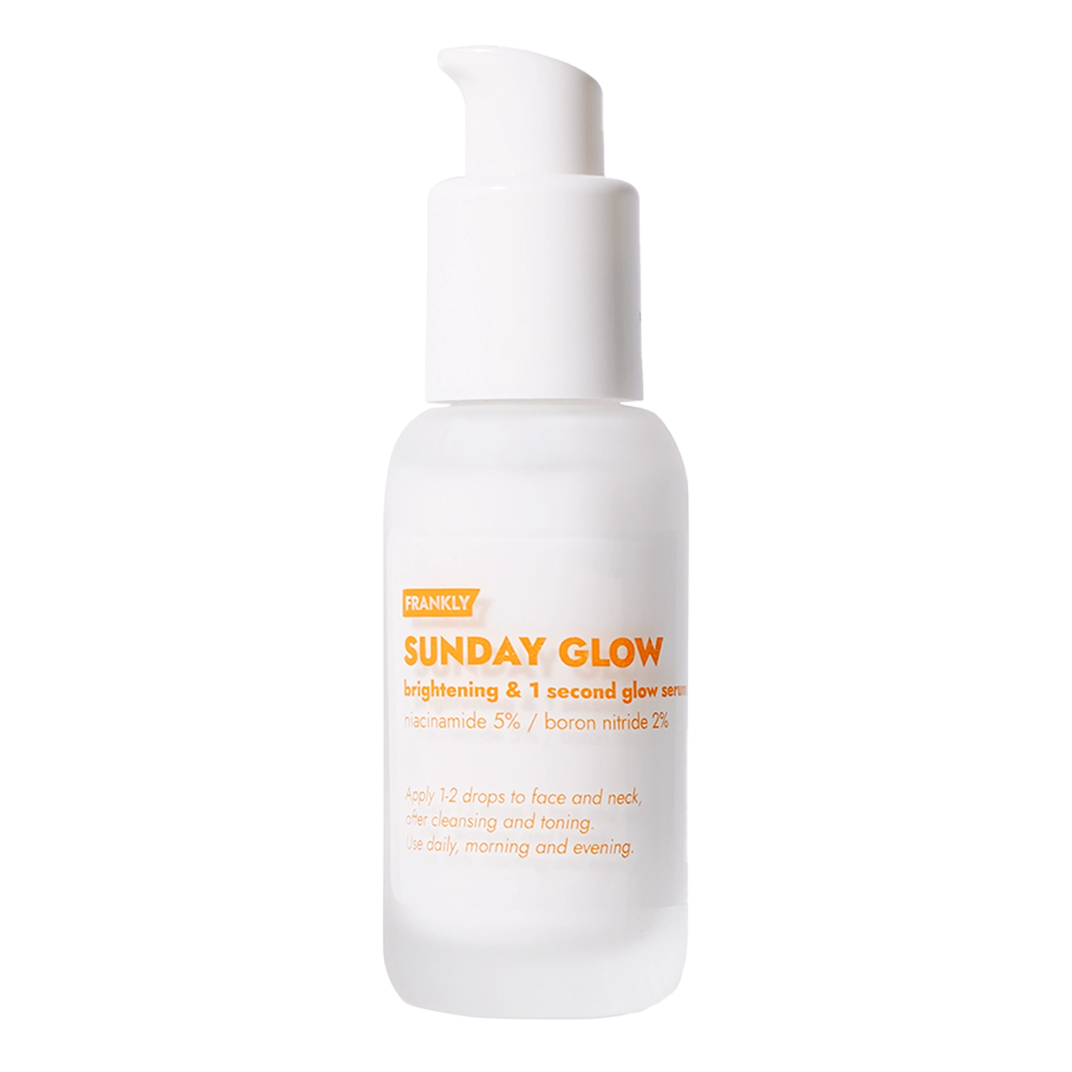 Frankly - Sunday Glow Instant Radiance & Glow Serum - Rozjasňujúce pleťové sérum - 37 ml