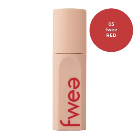 Fwee - Tint Suede - 05 Fwee Red - Zamatový tint na pery - 5 g