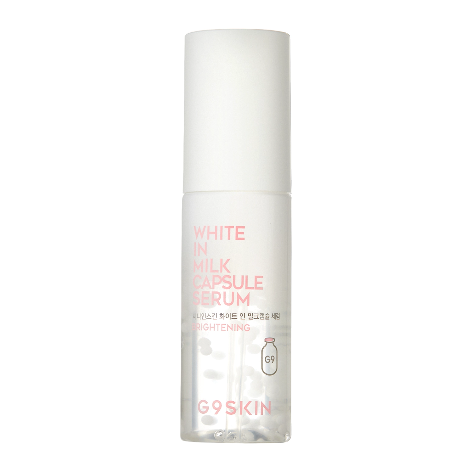 G9Skin - White In Milk Capsul Serum - Rozjasňujúce pleťové sérum - 50 ml