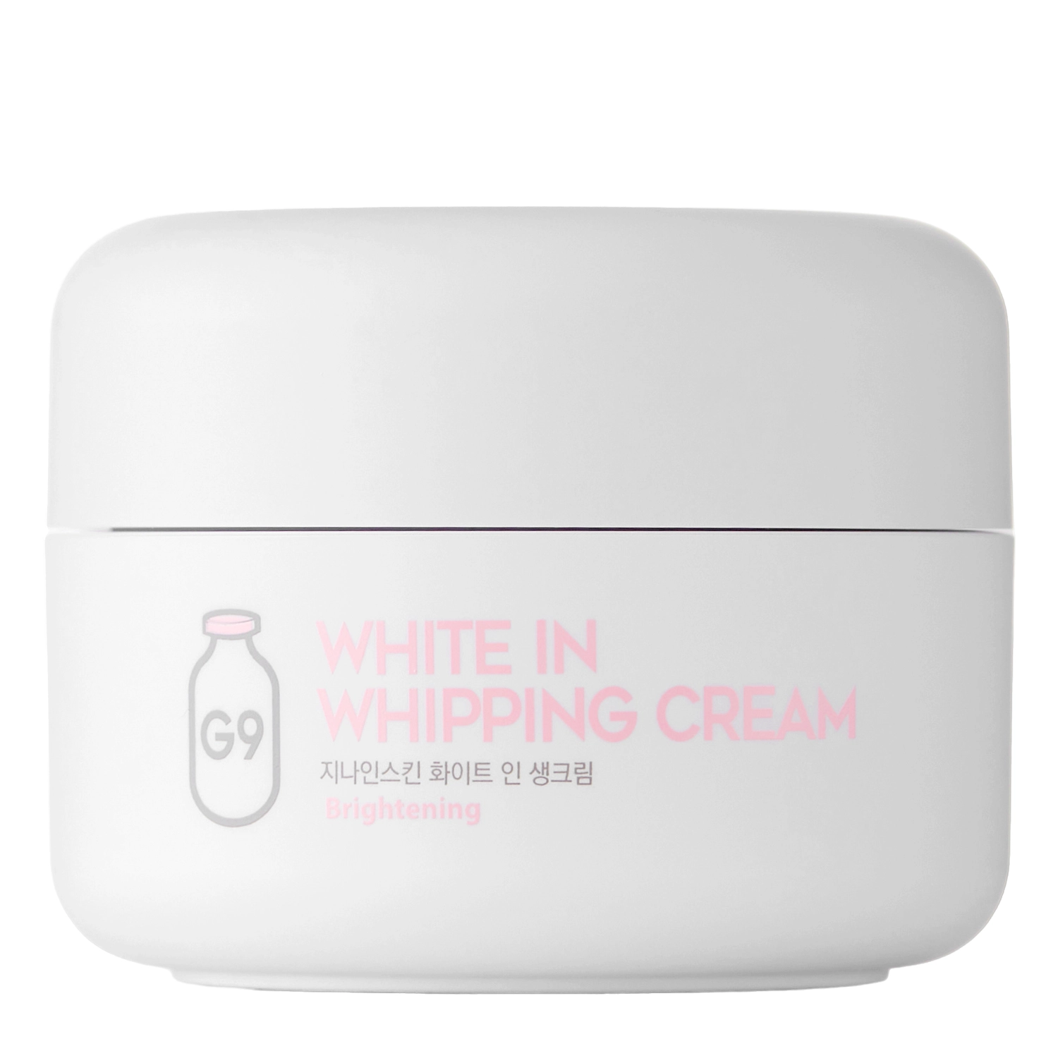 G9Skin - White In Whipping Cream - Bohatý pleťový krém s rozjasňujúcim účinkom - 50 ml