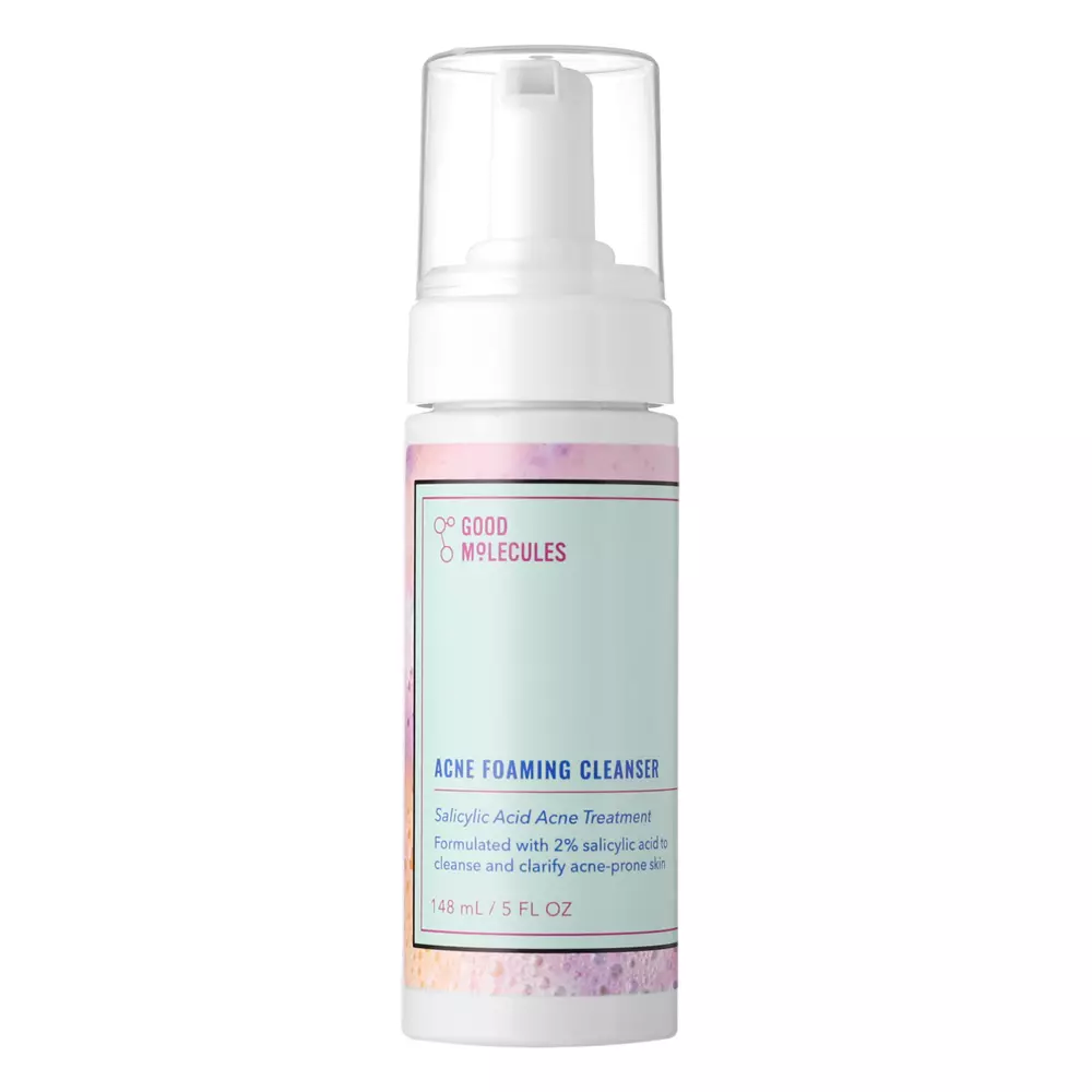 Good Molecules - Acne Foaming Cleanser - Čistiaca pena s kyselinou salicylovou - 148 ml