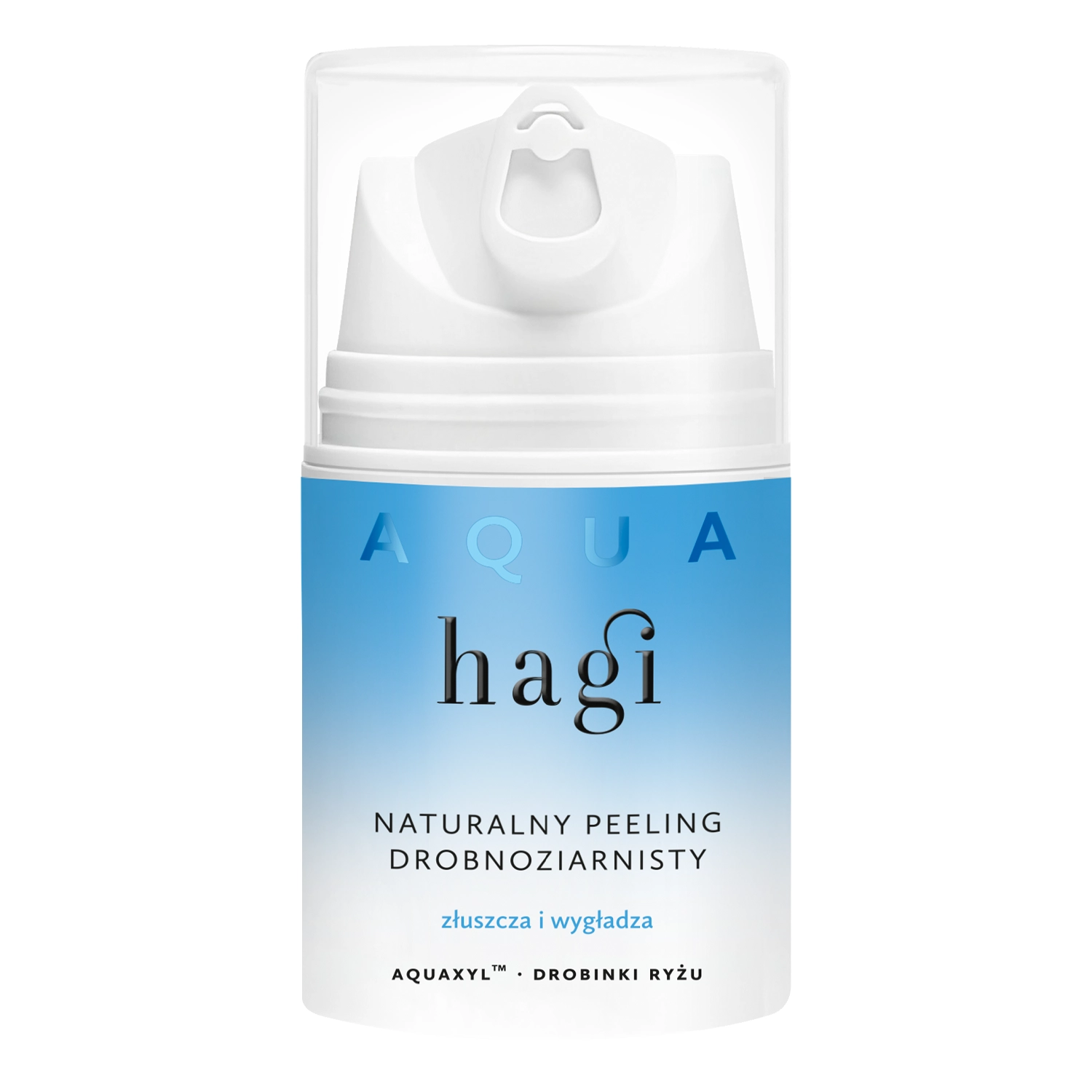 Hagi - Aqua Zone - Jemný peeling s ryžovými čiastočkami - 50 ml