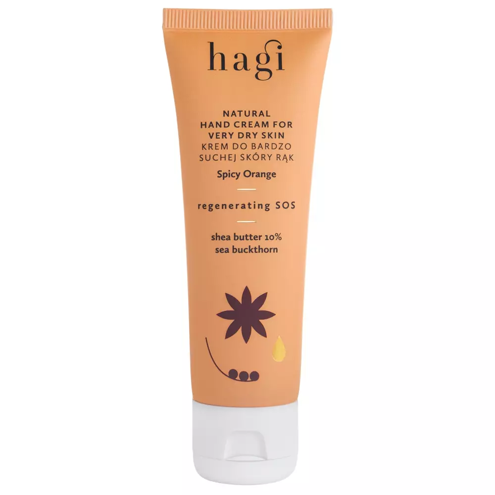 Hagi - Korenený pomaranč - Natural Hand Cream for Very Dry Skin - Krém pre veľmi suchú pokožku rúk - 50 ml