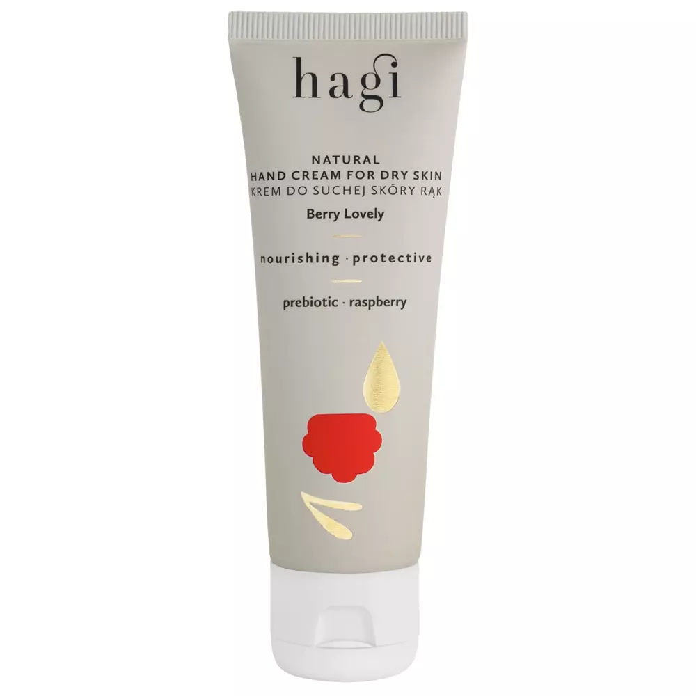 Hagi - Malinový sen - Natural Hand Cream for Dry Skin - Krém pre suchú pokožku rúk - 50 ml