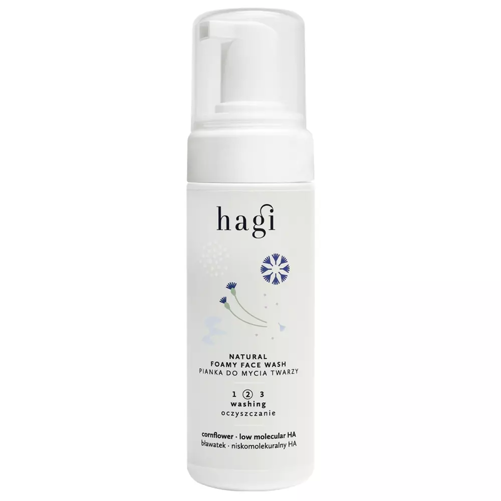 Hagi - Natural Foamy Face Wash - Čistiaca pena na pleť - 150ml