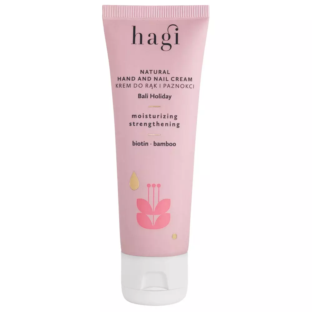 Hagi - Prázdniny na Bali - Natural Hand and Nail Cream - Krém na ruky a nechty - 50 ml