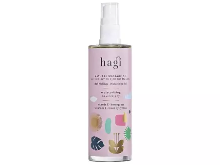Hagi - Prázdniny na Bali - Prírodný masážny olej - 100ml