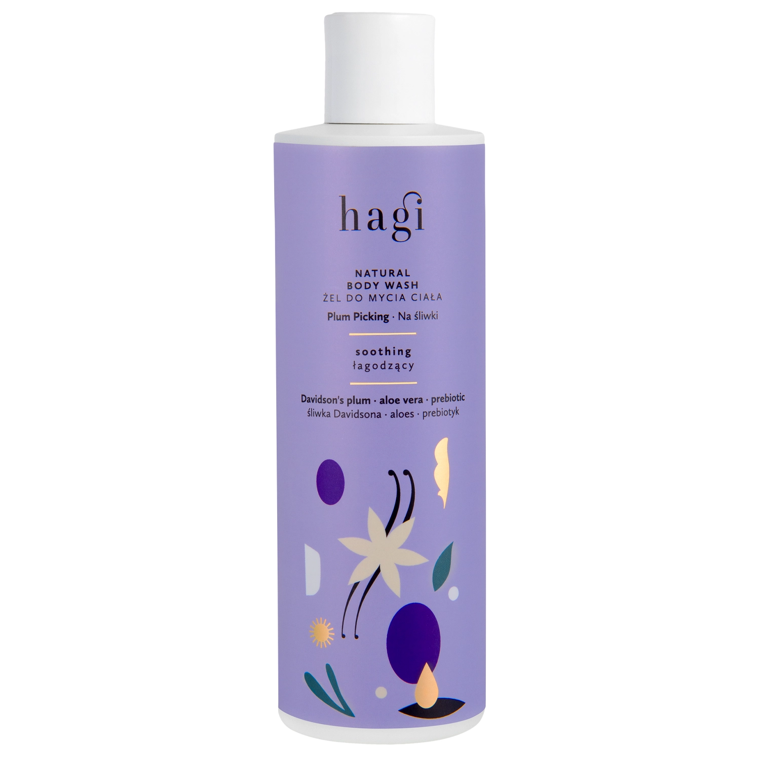 Hagi - Slivka - Natural Body Wash - Prírodný sprchový gél - 300 ml