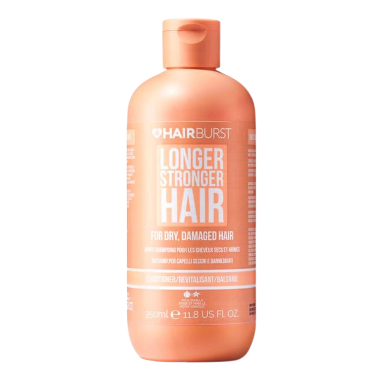 Hairburst - Longer Stronger Hair Conditioner for Dry Damaged Hair - Kondicionér pre suché a poškodené vlasy - 350 ml