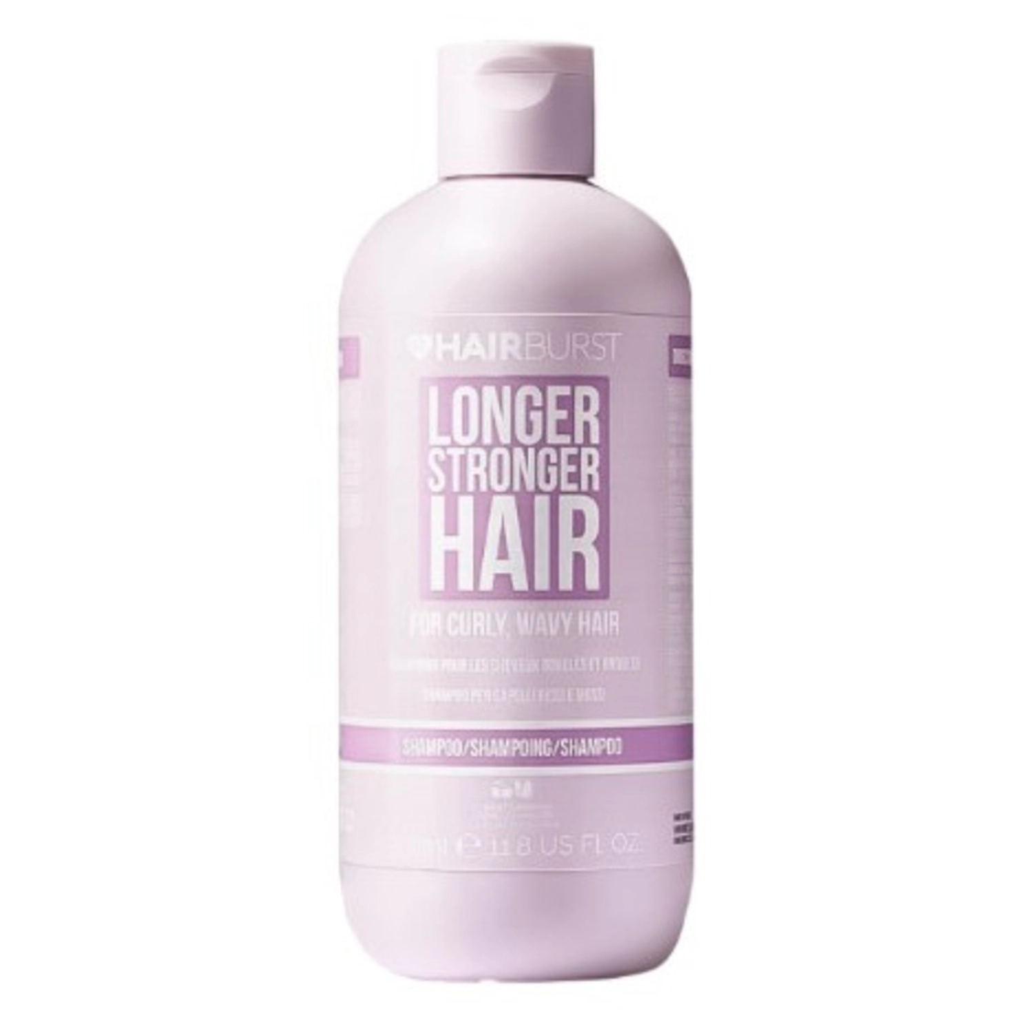 Hairburst - Longer Stronger Hair Shampoo for Curly Wavy Hair - Šampón pre kučeravé a vlnité vlasy - 350 ml