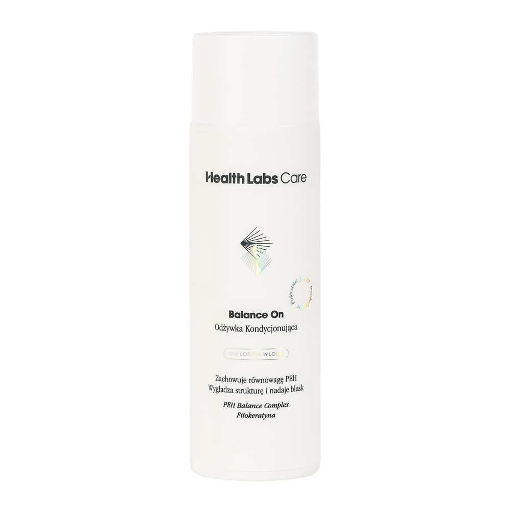 Health Labs Care - Balance On - Zmäkčujúci a regeneračný kondicionér na vlasy - 200 ml