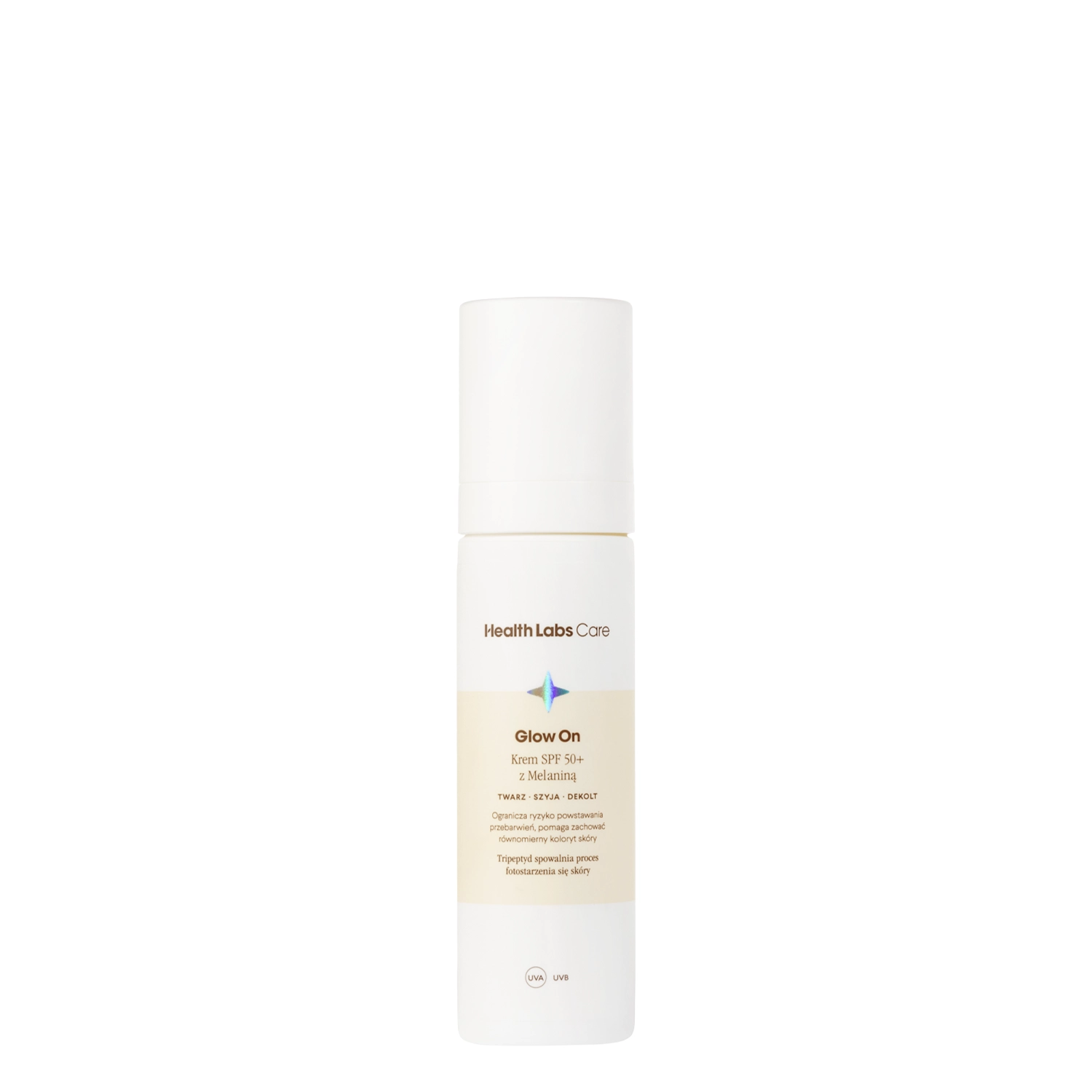 Health Labs Care - Glow On SPF 50+ krém s melanínom - 50 ml