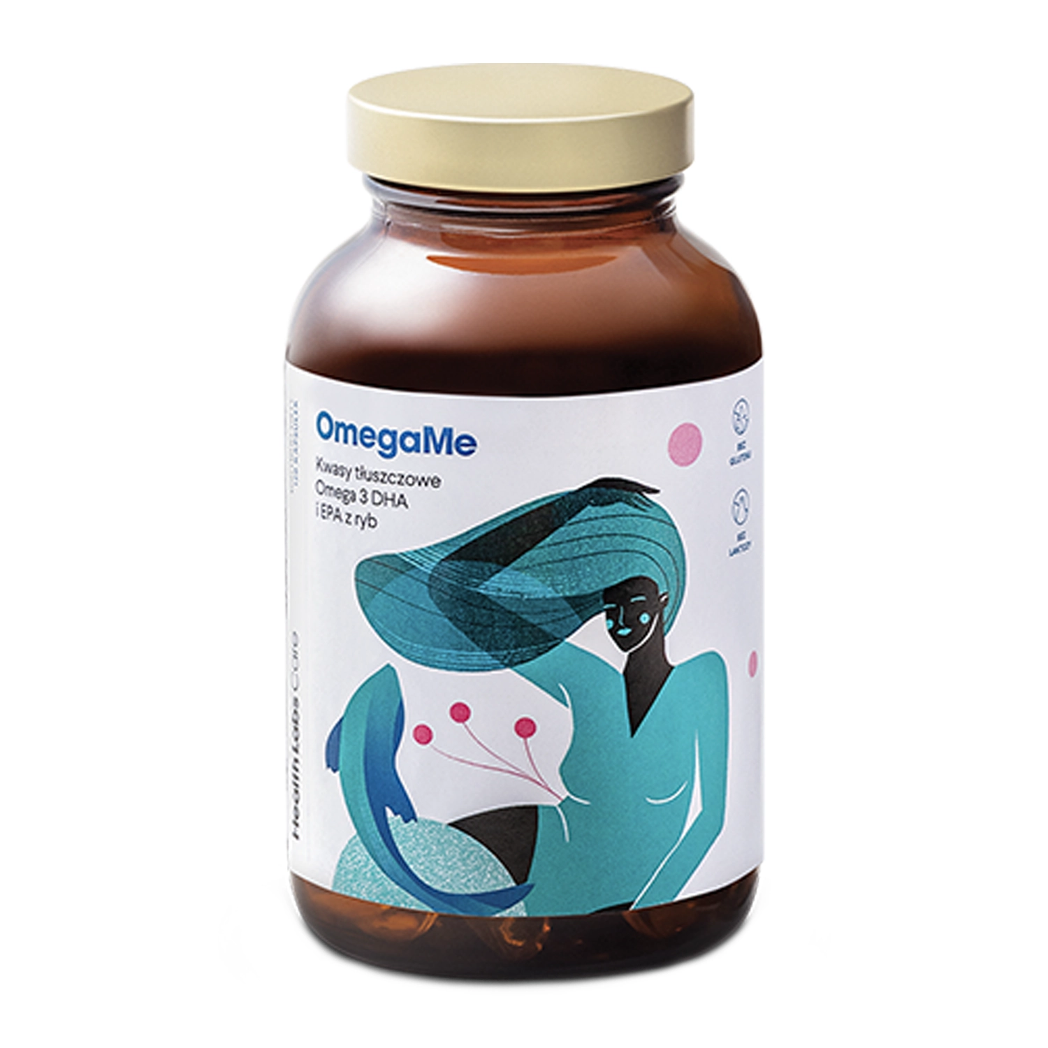 Health Labs Care - OmegaMe - Omega 3 EPA a DHA mastné kyseliny z rýb - 60 ks