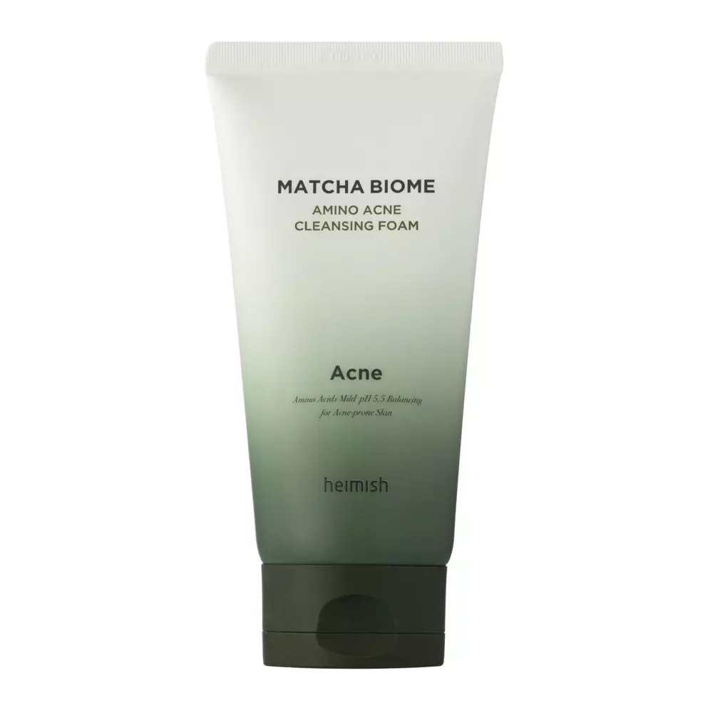 Heimish - Matcha Biome Amino Acne Cleansing Foam - Čistiaca pena na pleť s kyselinou salicylovou - 150ml