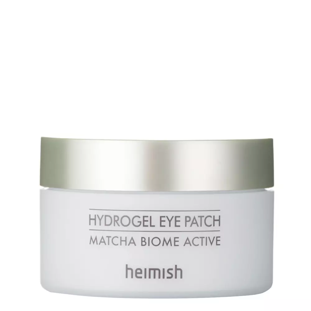 Heimish - Matcha Biome Hydrogél Eye Patch - Hydrogélové upokojujúce náplasti pod oči s extraktom zo zeleného čaju - 60 ks