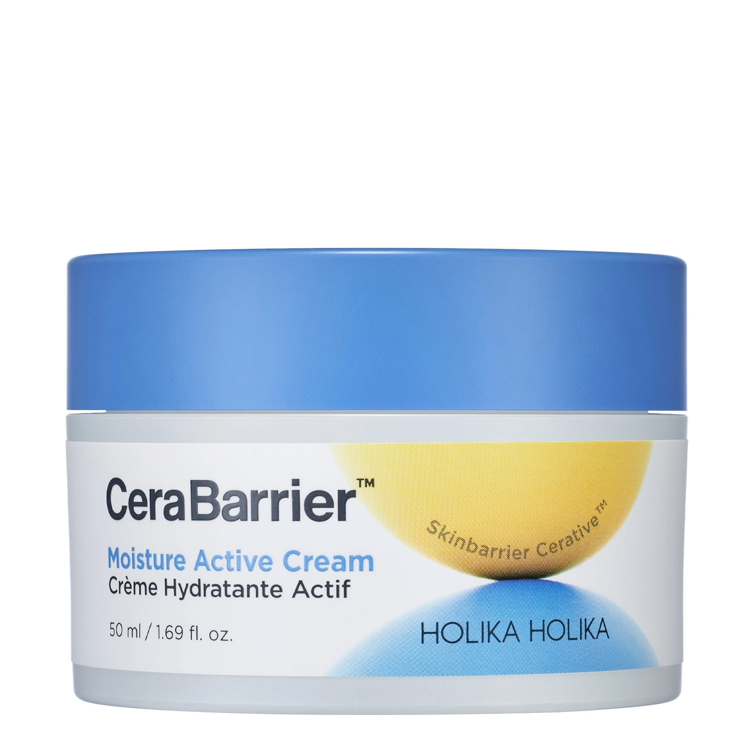 Holika Holika - CeraBarrier Moisture Active Cream - Bohatý hydratačný krém s ceramidmi - 50 ml