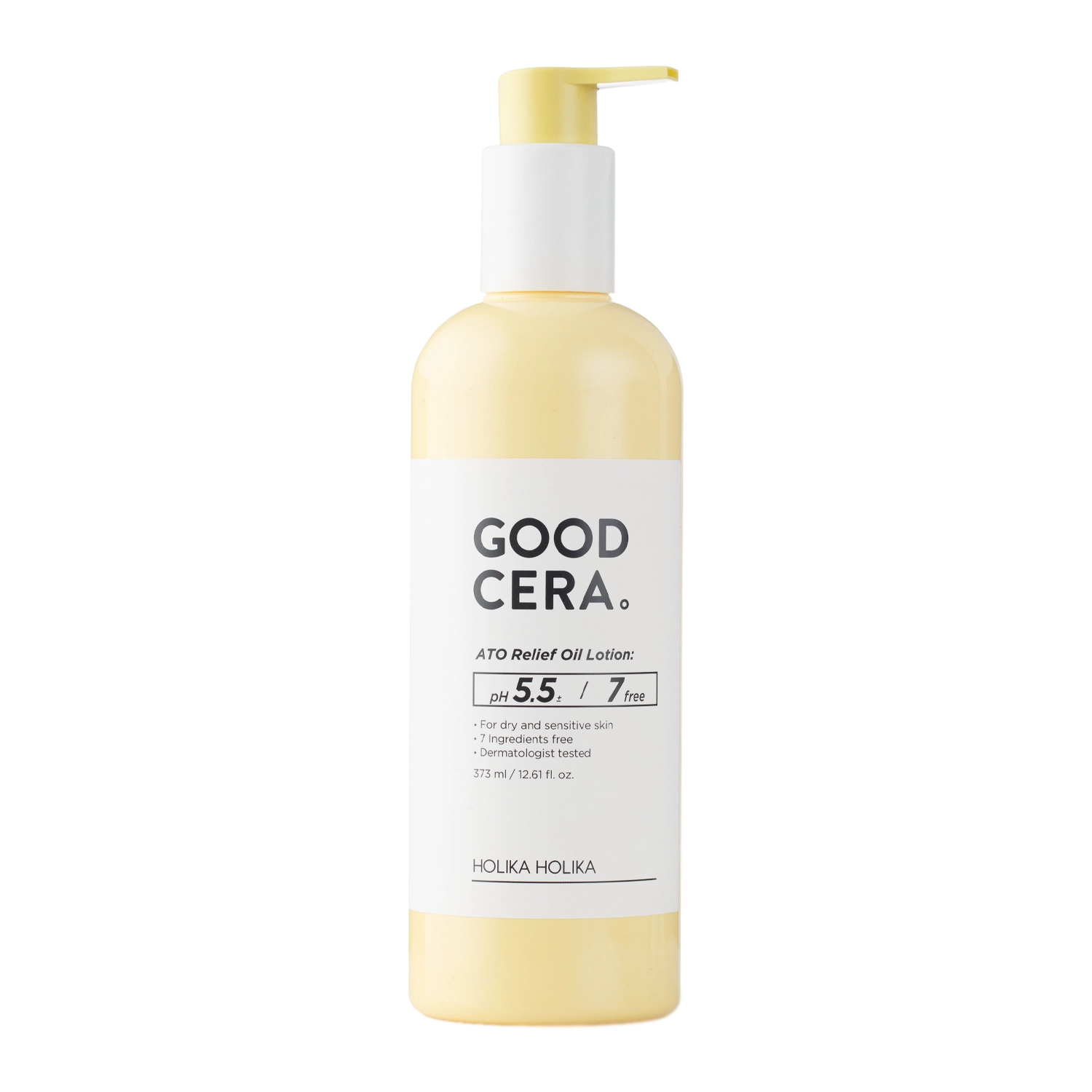 Holika Holika - Good Cera Ato Relief Oil Lotion - Jemný telový balzam s ceramidmi - 373 ml