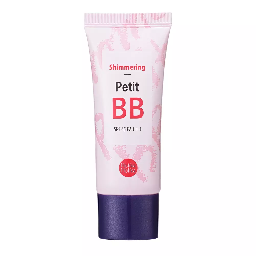 Holika Holika - Shimmering Petit BB Cream - SPF45 PA+++ - Rozjasňujúci BB krém s ochranným faktorom - 30ml