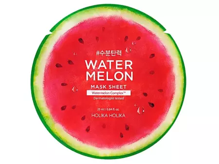 Holika Holika - Watermelon Mask Sheet - Hydratačná a regeneračná melónová plátienková maska - 25ml