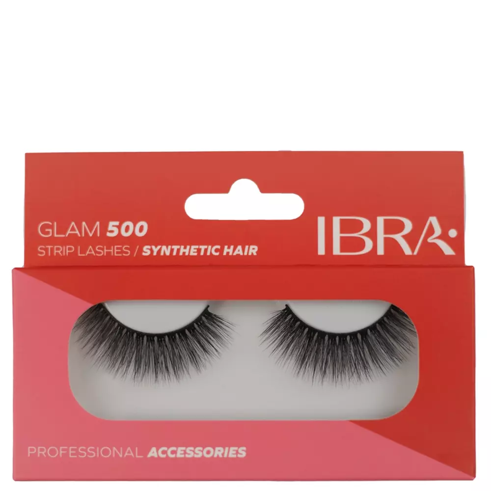 Ibra Makeup - Glam 500 - Umelé mihalnice