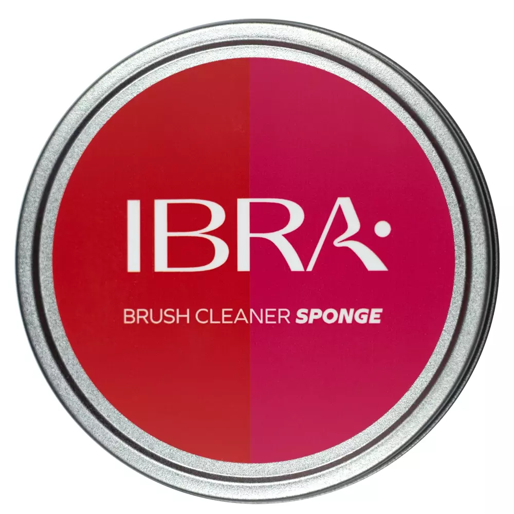 Ibra Makeup - Sponge Brush Cleaner - Hubka pre suché čistenie štetcov - 1ks