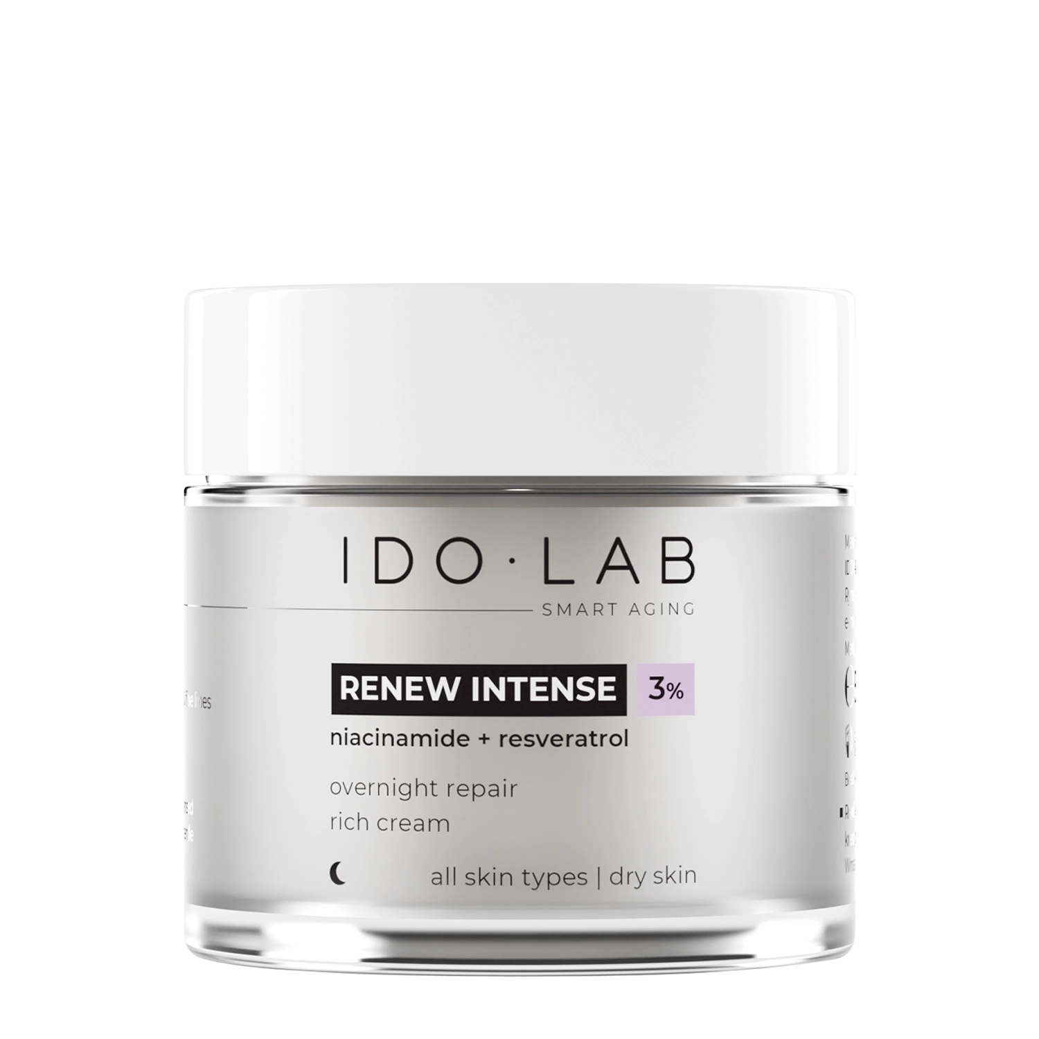 Ido Lab - Renew Intense - Revitalizačný nočný krém na tvár - 50 ml