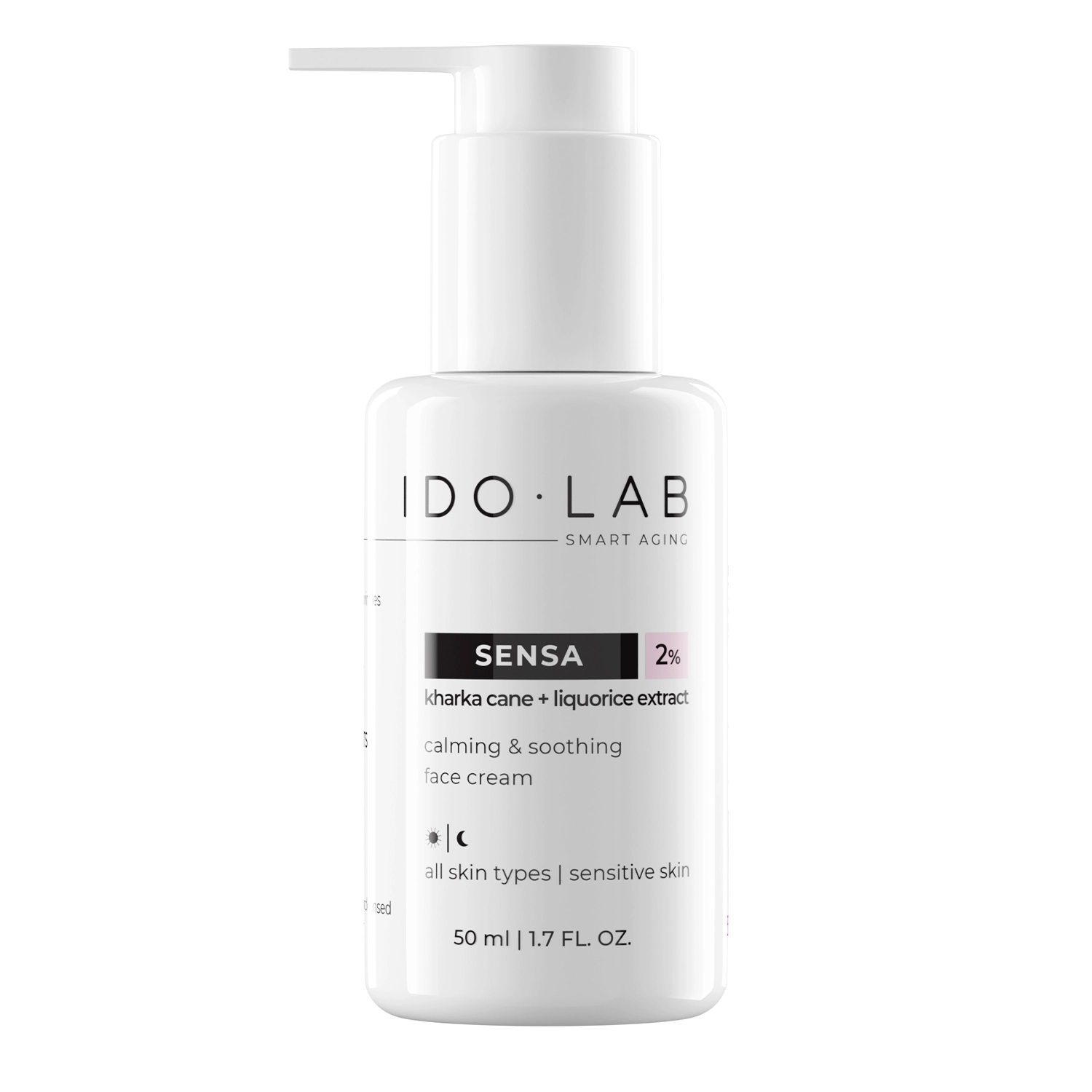 Ido Lab - Sensa - Ošetrujúci a upokojujúci krém pre citlivú a kuperóznu pleť - 50 ml