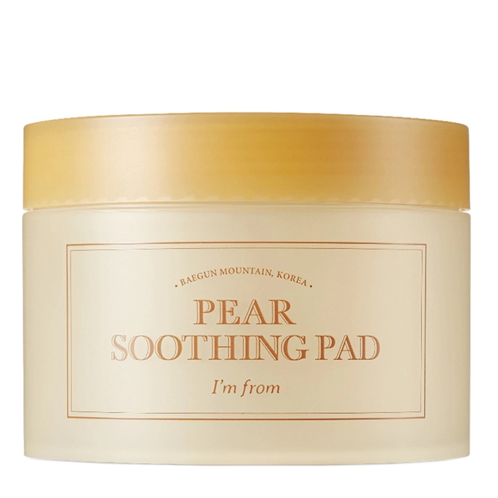 I'm From - Pear Soothing Pad - Upokojujúce tampóny na pleť s extraktom z hrušky - 125 ml