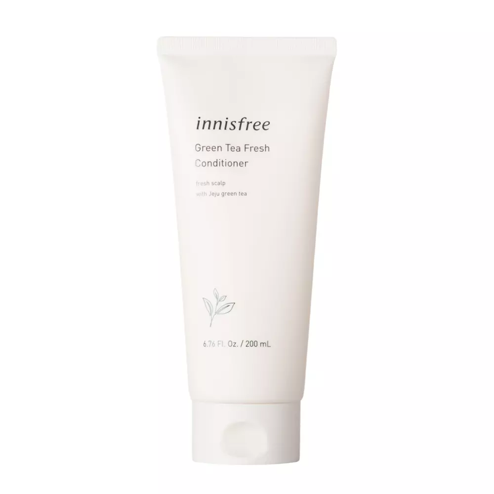 Innisfree - Green Tea Fresh Conditioner - Osviežujúci kondicionér pre mastné vlasy a pokožku hlavy - 200 ml