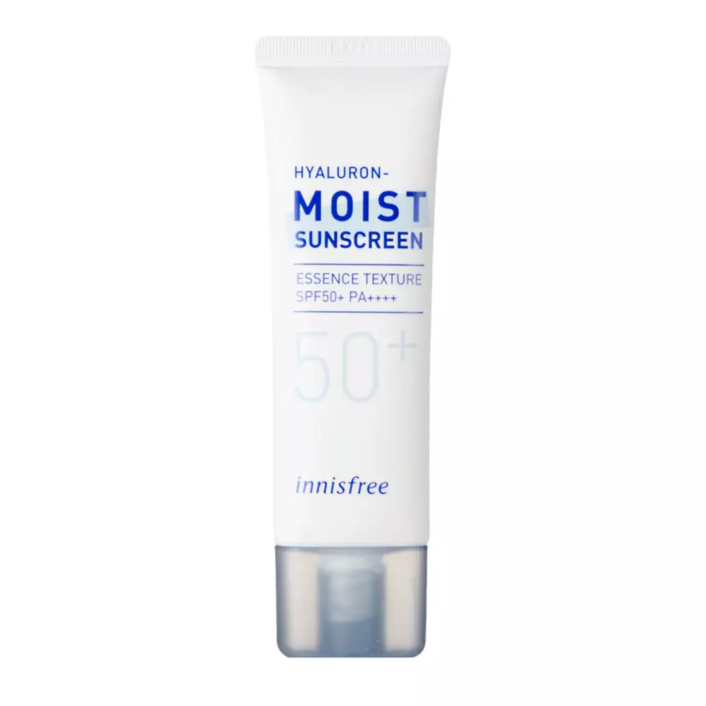 Innisfree - Hyaluron Moist Sunscreen - SPF50+ PA++++ - Ochranný SPF krém s kyselinou hyalurónovou - 50 ml