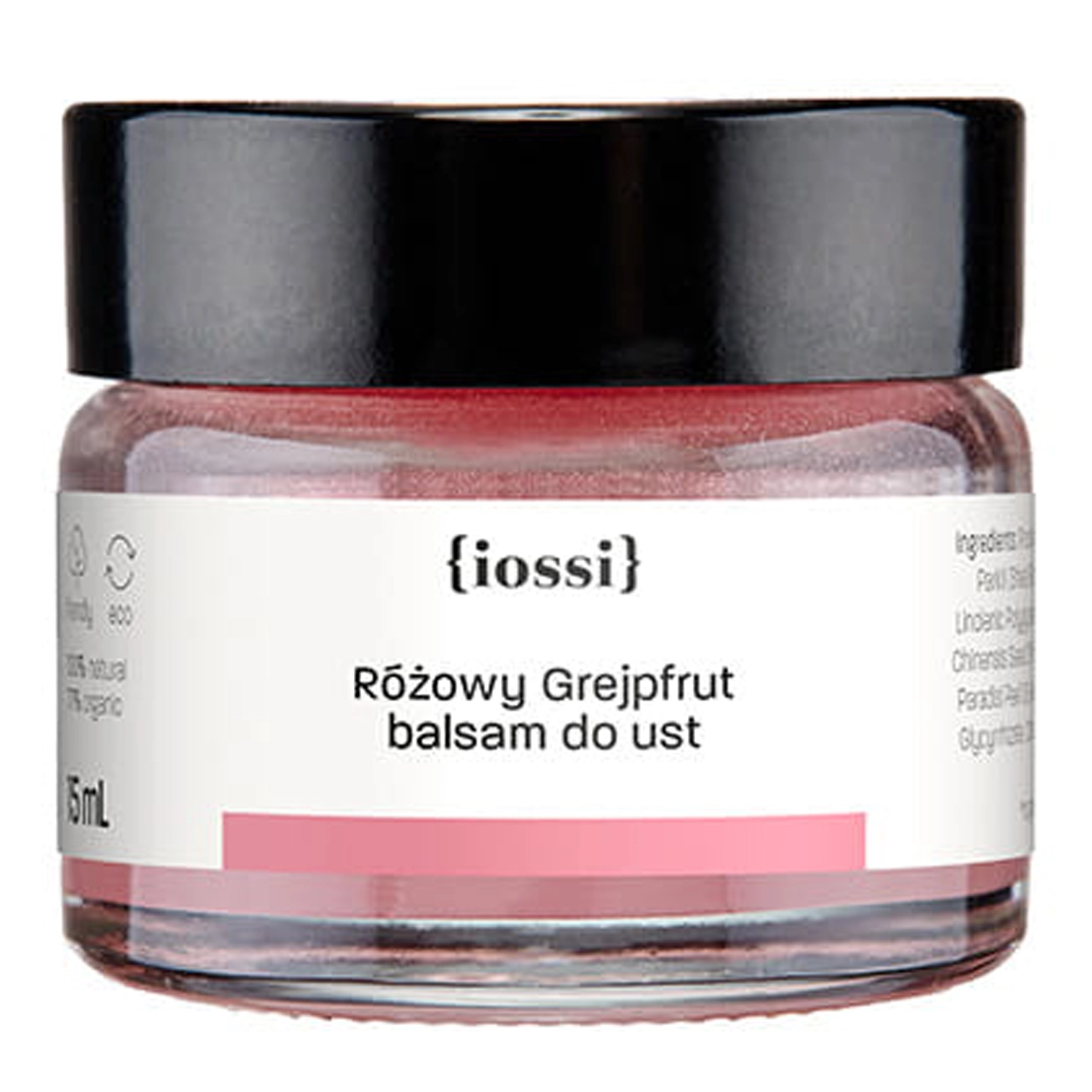 Iossi - Ružový grapefruit - Balzam na pery - 15 ml