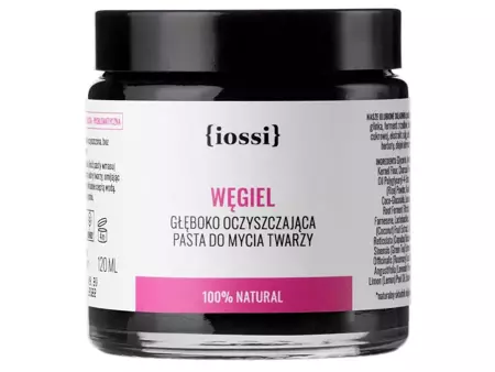 Iossi - Uhlie - Čistiacia pasta na tvár - 120 ml