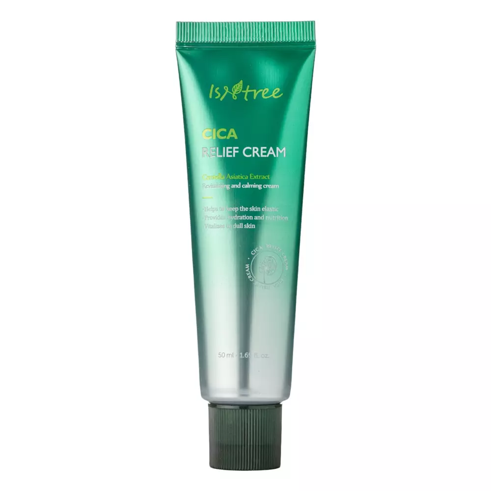 Isntree - Cica Relief Cream - Upokojujúci pleťový krém pre citlivú pleť - 50ml