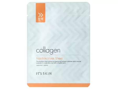 It's Skin - Collagen Nutrition Mask Sheet - Vyživujúca a spevňujúca textilná maska s kolagénom - 17g