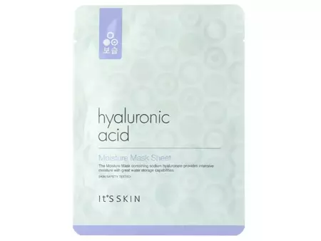 It's Skin - Hyaluronic Acid Moisture Mask Sheet - Hydratačná textilná maska s kyselinou hyalurónovou - 17g