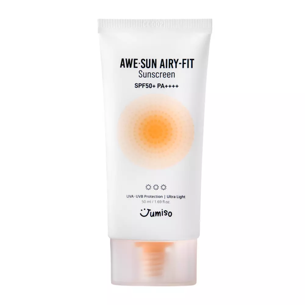 Jumiso - Awe-Sun Airyfit Sunscreen SPF50+ PA++++ - Veľmi ľahký SPF krém na tvár - 50 ml