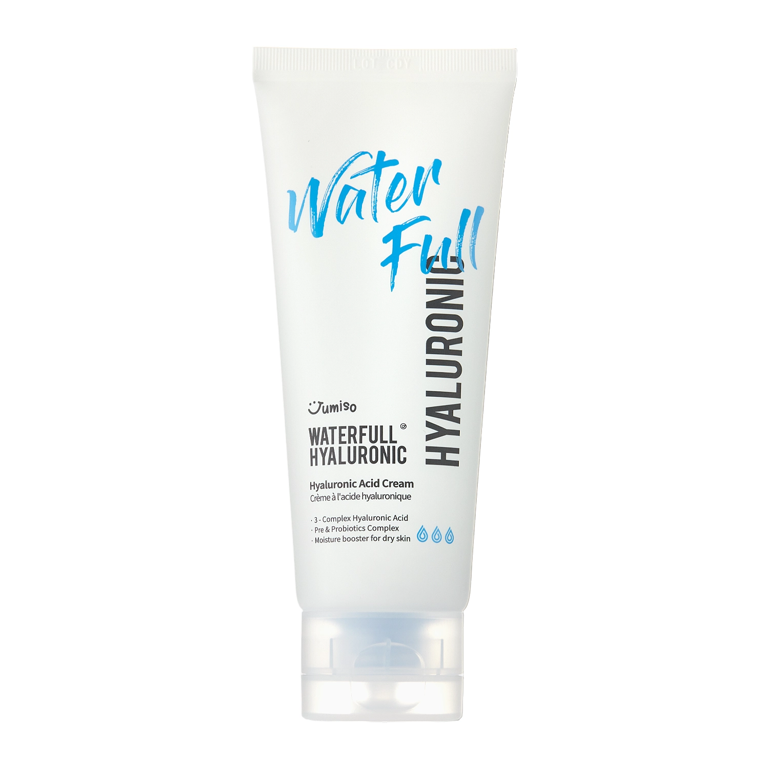 Jumiso - Waterfull Hyaluronic Cream - Hydratačný krém na tvár - tuba - 100 ml