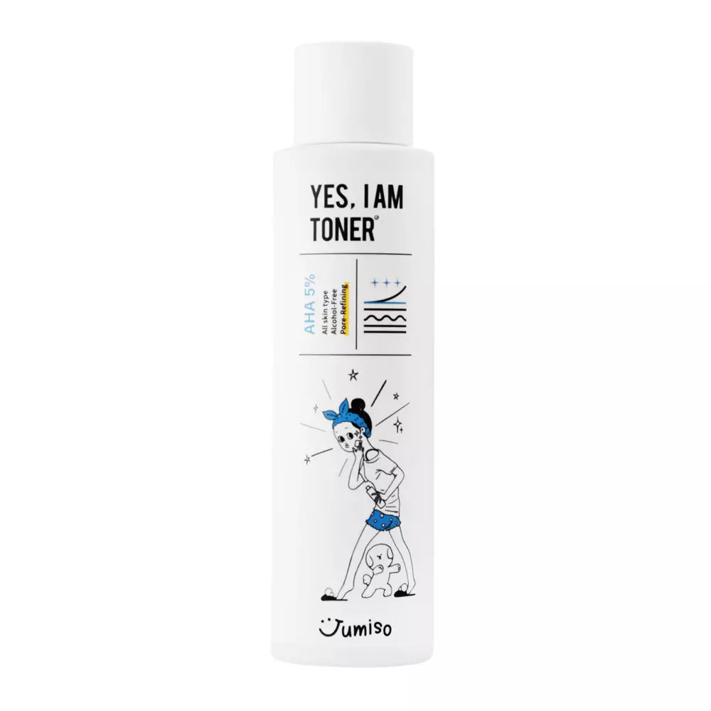 Jumiso - Yes I am Toner AHA 5% - Kyslé tonikum na tvár - 150 ml