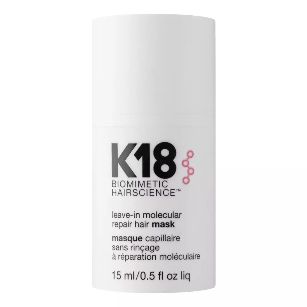 K18 - Leave-in Molecular Repair Hair Mask - Obnovujúca bezoplachová maska na vlasy - 15 ml