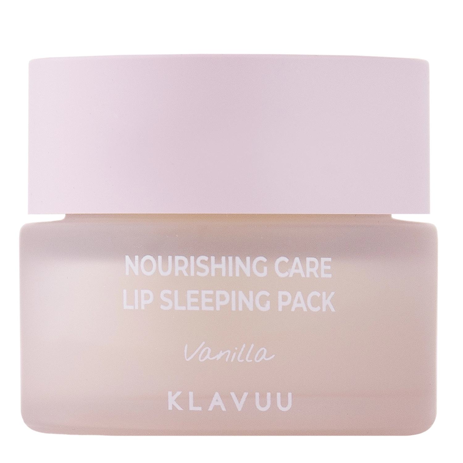 Klavuu - Nourishing Care Lip Sleeping Pack - Vanilla - Vyživujúca nočná maska na pery - 20 g 