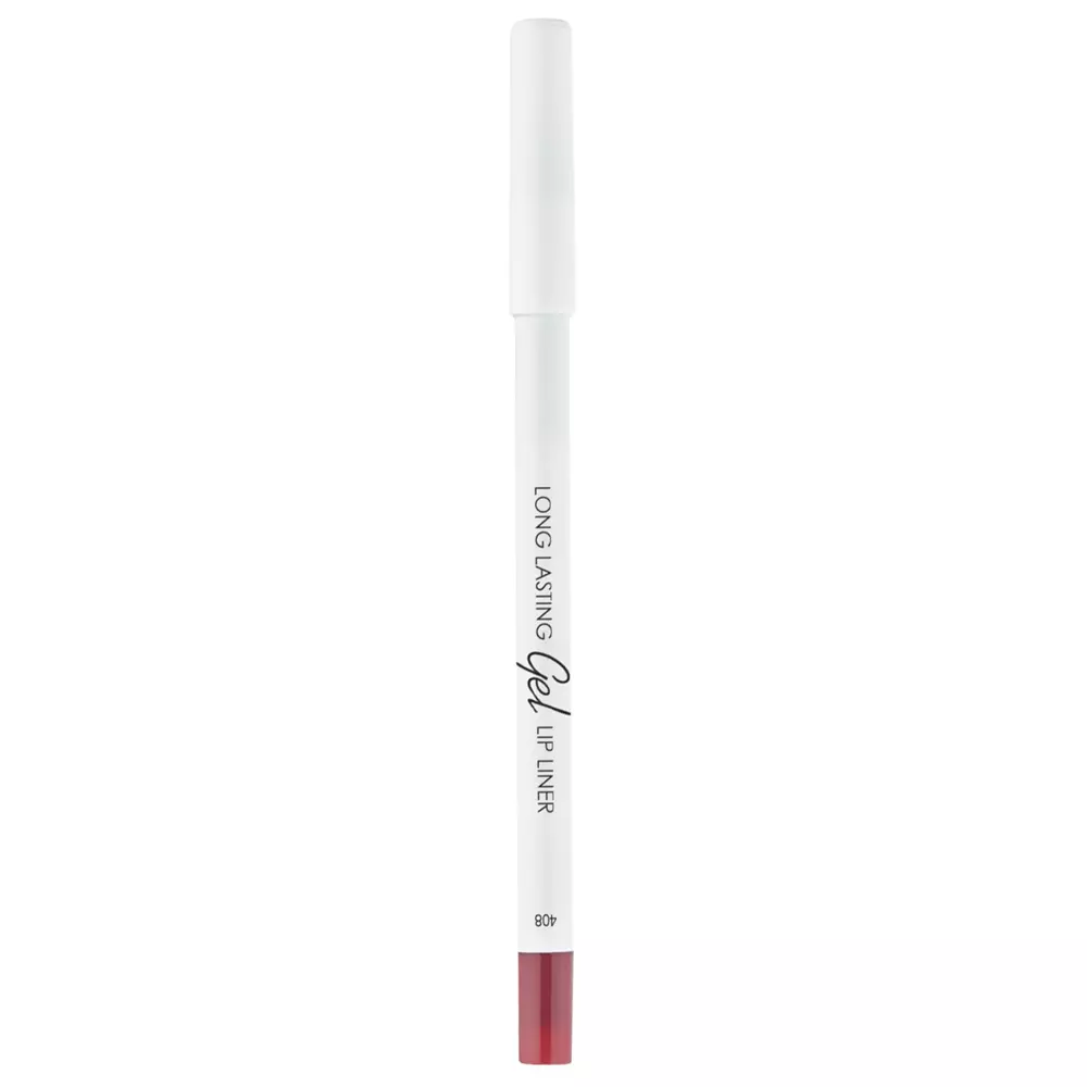 LAMEL -  Long lasting Gel Lip Liner - 408 - Dlhotrvajúca gélová ceruzka na pery - 1,7g