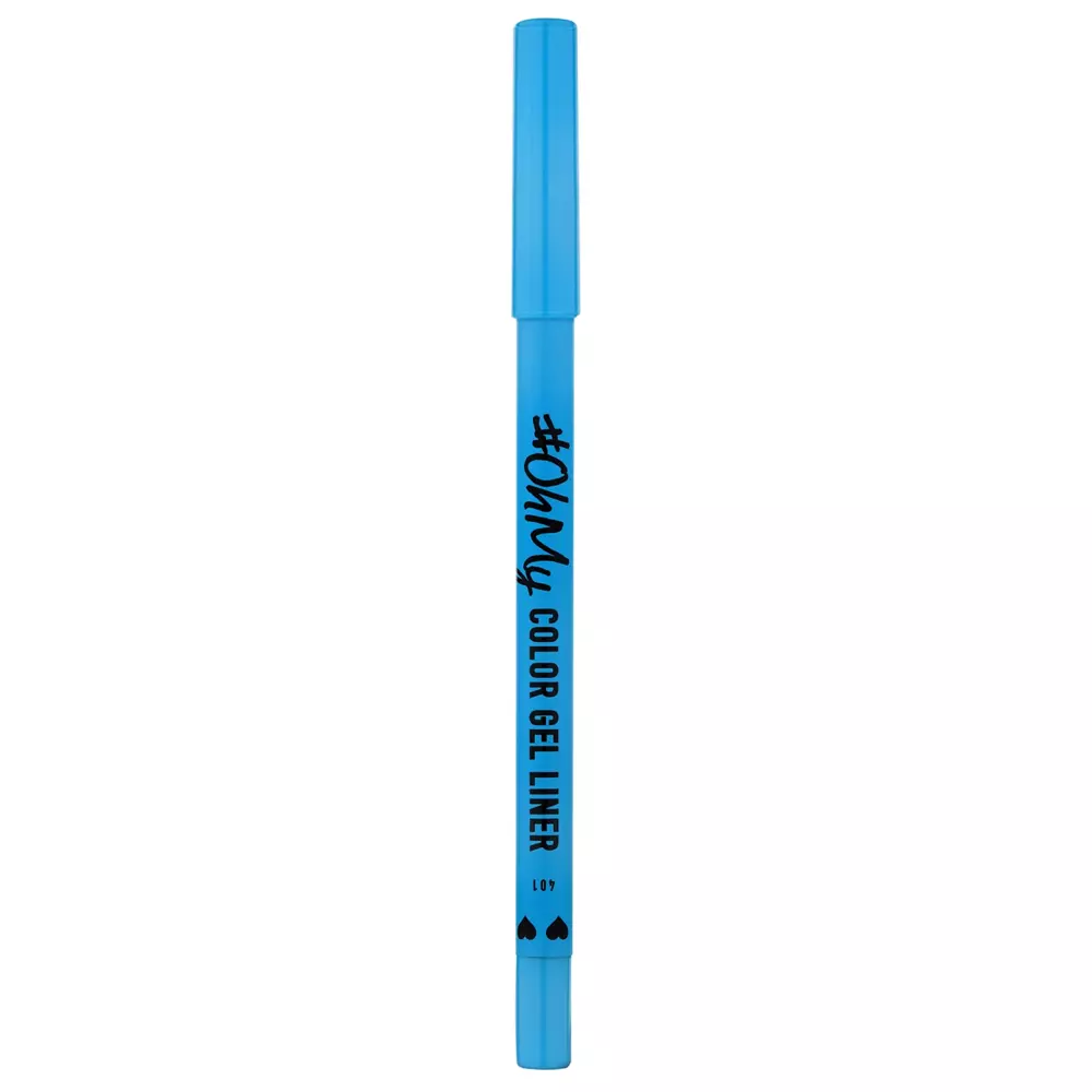 LAMEL - Oh My - Color Gel Liner - 401 - Gélová ceruzka na oči, neónovo modrá - 1,7g