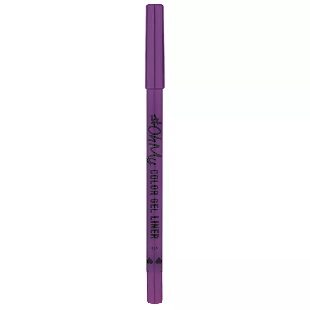 LAMEL - Oh My - Color Gel Liner - 405 - Gélová ceruzka na oči, neónovo fialová - 1,7g