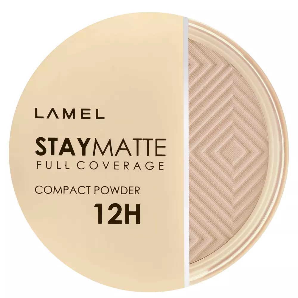 LAMEL - Stay Matte Compact Powder - 403 - Zmatňujúci púder - 12g