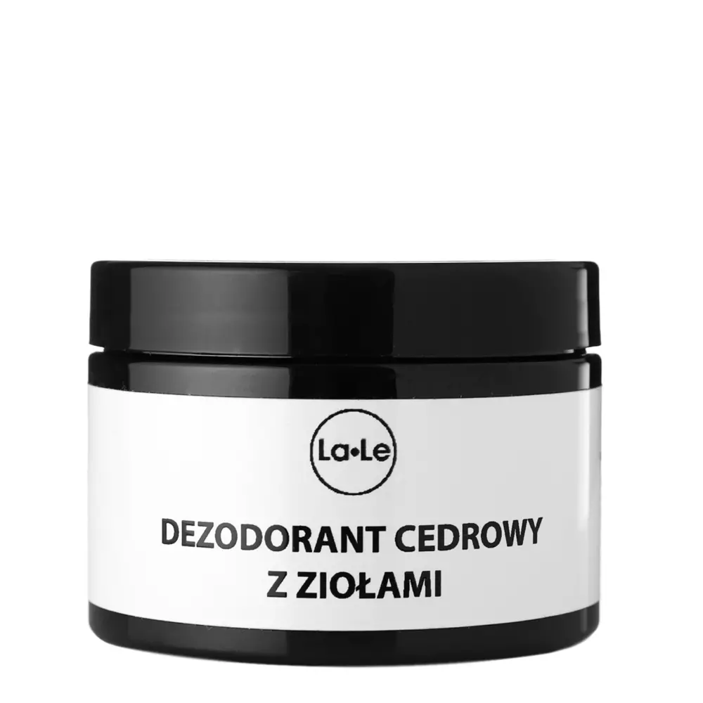 La-Le - Prírodný dezodorant bez hliníkových solí - Céder s bylinkami - 150 ml